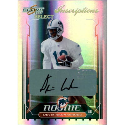 2006 Select Inscriptions #333 Devin Aromashodu/250