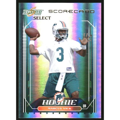 2006 Select Scorecard #402 Marcus Vick