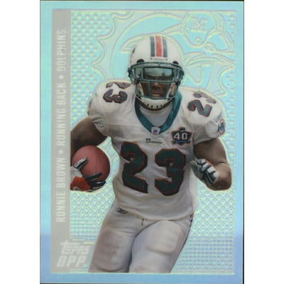 2006 Topps Draft Picks and Prospects Chrome Silver Refractors #70 Ronnie Brown