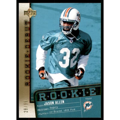 2006 Upper Deck Rookie Debut Gold #152 Jason Allen