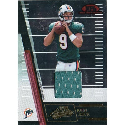 2007 Absolute Memorabilia Rookie Jersey Collection #16 John Beck