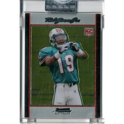 2007 Bowman Chrome Uncirculated Rookies #BC76 Ted Ginn