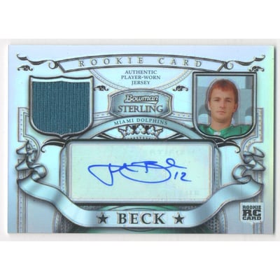 2007 Bowman Sterling Refractors #JB2 John Beck JSY AU