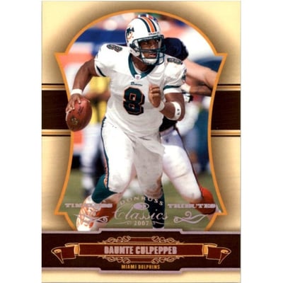 2007 Donruss Classics Timeless Tributes Bronze #53 Daunte Culpepper