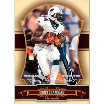 2007 Donruss Classics Timeless Tributes Silver #52 Chris Chambers