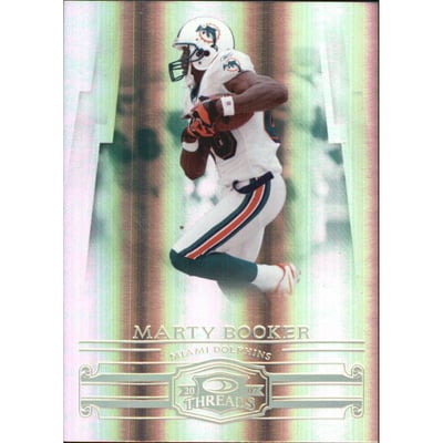 2007 Donruss Threads Gold Holofoil #25 Marty Booker