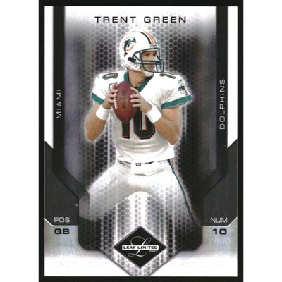 2007 Leaf Limited Silver Spotlight #52 Trent Green