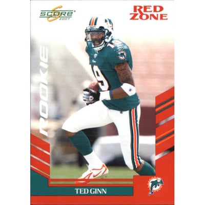 2007 Score Red Zone #385 Ted Ginn Jr.