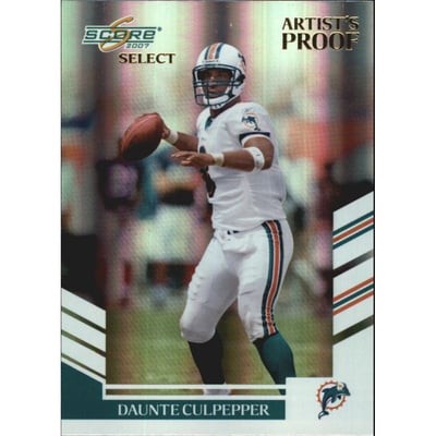 2007 Select Artist's Proof #145 Daunte Culpepper