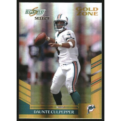2007 Select Gold Zone #145 Daunte Culpepper