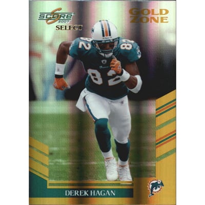 2007 Select Gold Zone #149 Derek Hagan