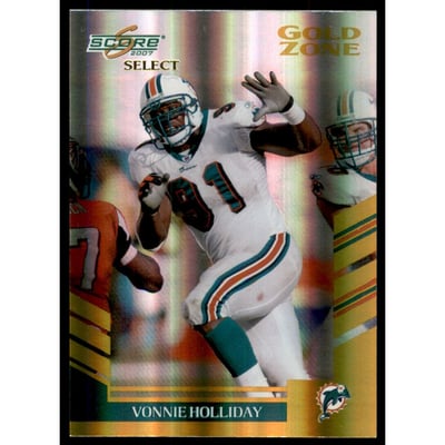 2007 Select Gold Zone #151 Vonnie Holliday