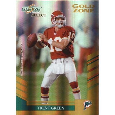 2007 Select Gold Zone #258 Trent Green