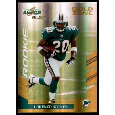 2007 Select Gold Zone #343 Lorenzo Booker