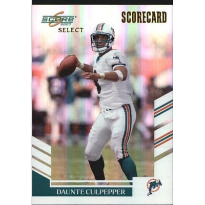 2007 Select Scorecard #145 Daunte Culpepper