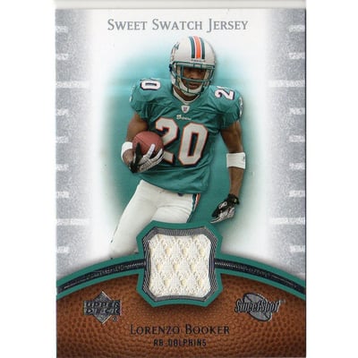 2007 Sweet Spot Sweet Swatch Jersey #SSLB Lorenzo Booker