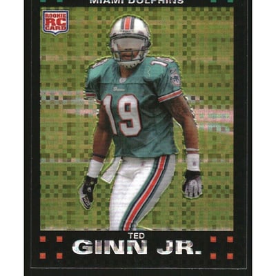 2007 Topps Chrome Xfractors #TC201 Ted Ginn Jr.