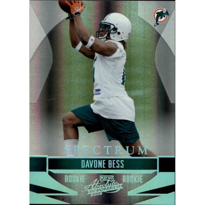 2008 Absolute Memorabilia Spectrum Silver #175 Davone Bess