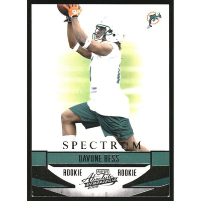 2008 Absolute Memorabilia Spectrum Silver Retail #175 Davone Bess