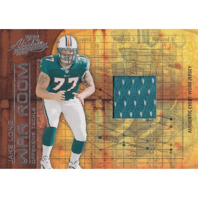 2008 Absolute Memorabilia War Room Materials #16 Jake Long