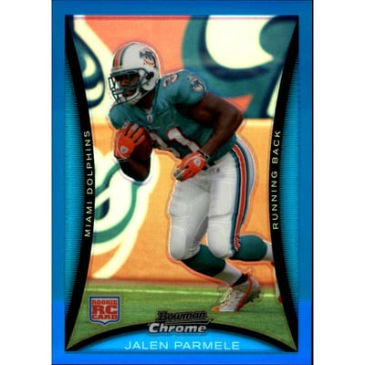 2008 Bowman Chrome Blue Refractors #BC39 Jalen Parmele