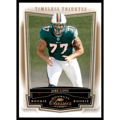 2008 Donruss Classics Timeless Tributes Bronze #165 Jake Long