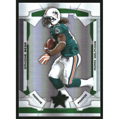 2008 Leaf Rookies and Stars Longevity Emerald #133 Davone Bess
