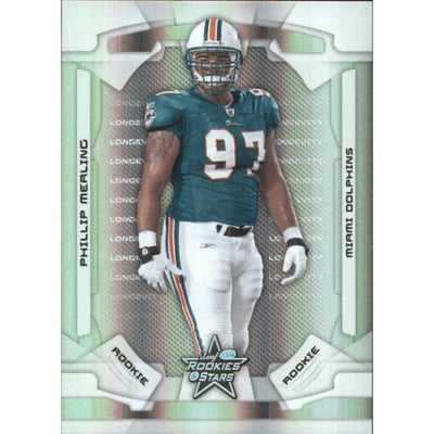 2008 Leaf Rookies and Stars Longevity Parallel Silver Holofoil #170 Phillip Merling