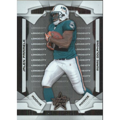 2008 Leaf Rookies and Stars Longevity Parallel Silver #187 Jalen Parmele