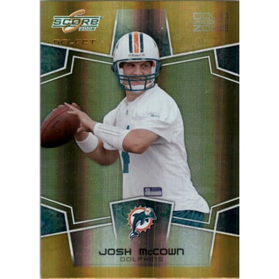 2008 Select Gold Zone #168 Josh McCown