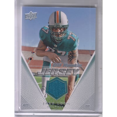 2008 Upper Deck Rookie Jerseys #UDRJJL Jake Long