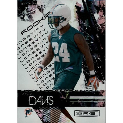 2009 Donruss Rookies and Stars Longevity Parallel Silver Holofoil #199 Vontae Davis