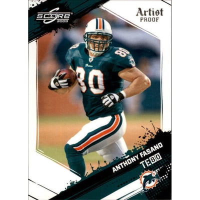 2009 Score Artist's Proof #151 Anthony Fasano