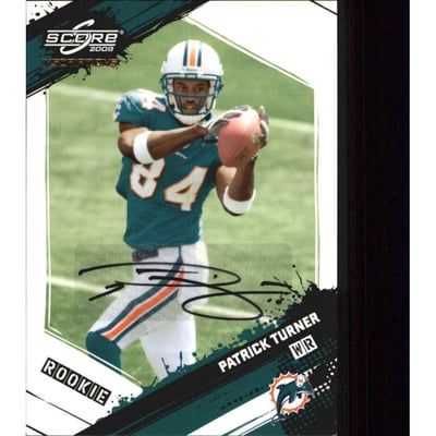 2009 Score Inscriptions Autographs #382 Patrick Turner/599