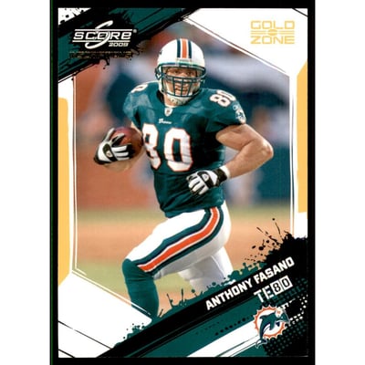 2009 Score Inscriptions Gold Zone #151 Anthony Fasano