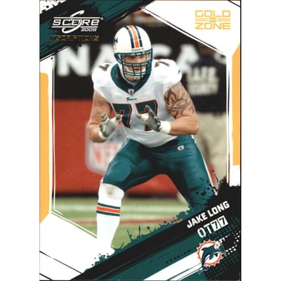 2009 Score Inscriptions Gold Zone #157 Jake Long