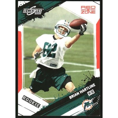 2009 Score Red Zone #316 Brian Hartline