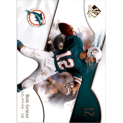 2009 SP Authentic #121 Bob Griese