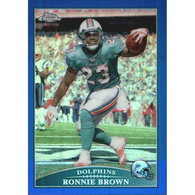 2009 Topps Chrome Blue Refractors #TC72 Ronnie Brown