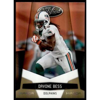 2010 Certified Mirror Gold #79 Davone Bess