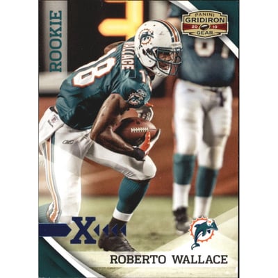 2010 Panini Gridiron Gear Platinum X's #236 Roberto Wallace