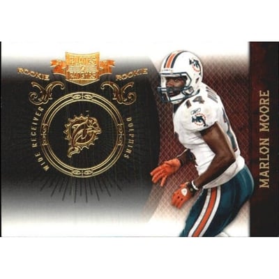 2010 Panini Plates and Patches Gold #169 Marlon Moore