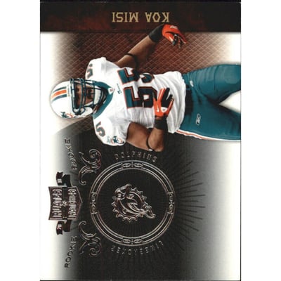 2010 Panini Plates and Patches Silver #162 Koa Misi