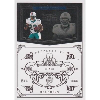 2010 Playoff National Treasures #78 Ronnie Brown