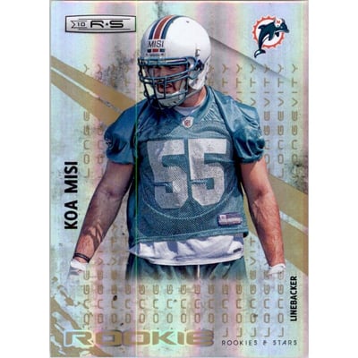 2010 Rookies and Stars Longevity Parallel Gold #213 Koa Misi