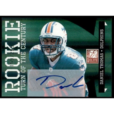 2011 Donruss Elite Turn of the Century Autographs #126 Daniel Thomas/299