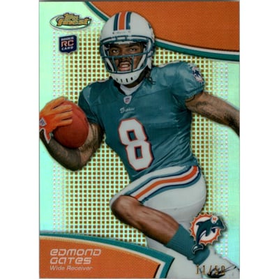 2011 Finest Gold Refractors #24 Edmond Gates