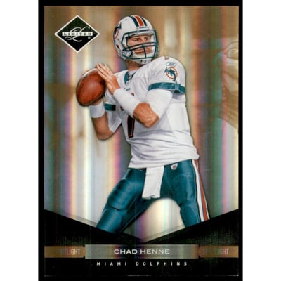 2011 Limited Gold Spotlight #51 Chad Henne