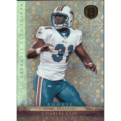 2011 Panini Gold Standard Platinum Gold #168 Charles Clay