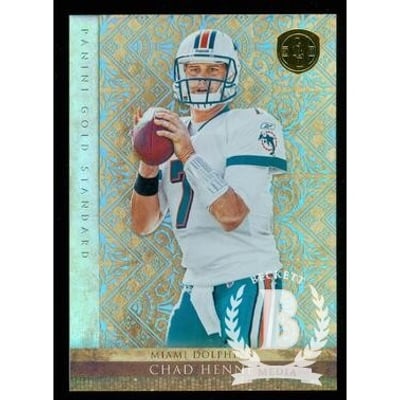 2011 Panini Gold Standard Platinum Gold #60 Chad Henne